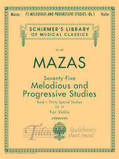 75 Melodious and Progressive Studies, Op. 36: Book 1